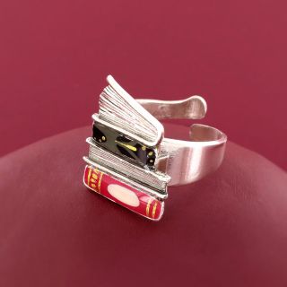 Bague Romans Couleur Argent Multi