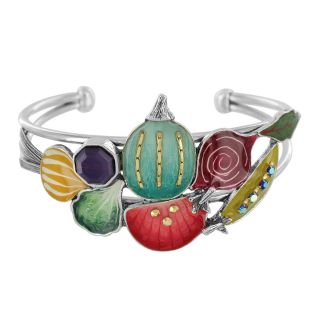 Bracelet Coeur D Artichaut Couleur Argent Multi