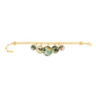 Bracelet Glaneuse Couleur Dore Multi
