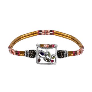 Bracelet Lola Couleur Argent Rose