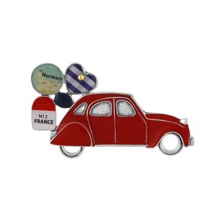 Broche Simone Couleur Argent Multi