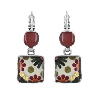 Dormeuses Ceramik Couleur Argent Multi