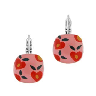 Dormeuses Kiff Me Couleur Argent Rose