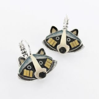 Dormeuses Raton Lover Couleur Argent Gris