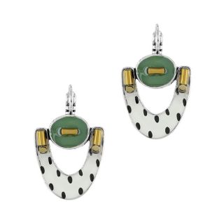 Dormeuses Reveuse Couleur Argent Vert