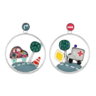 Puces Mille Bornes Couleur Argent Multi